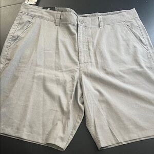 O'Neill Light Gray Men's Flat Front Shorts